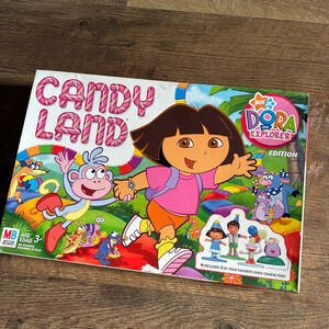 Retired Candy Land Dora the Explorer Board Game
